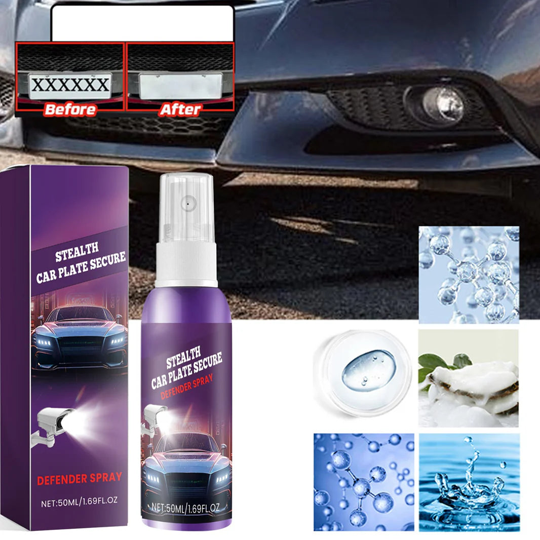 Stealth Car Plate Secure