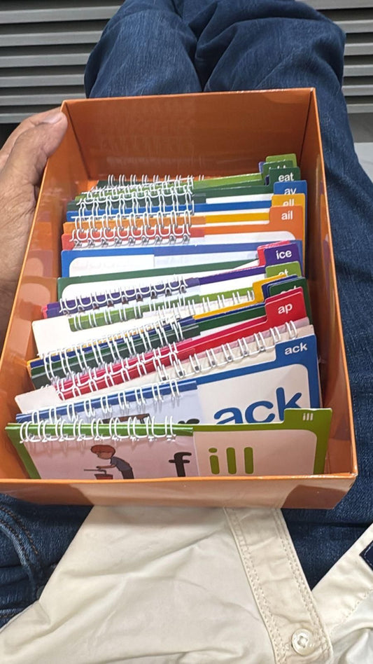 Words & Images Reading Flip Book Early Educational Interactive