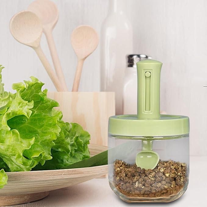 Air Tight Jar with Stand Spoon